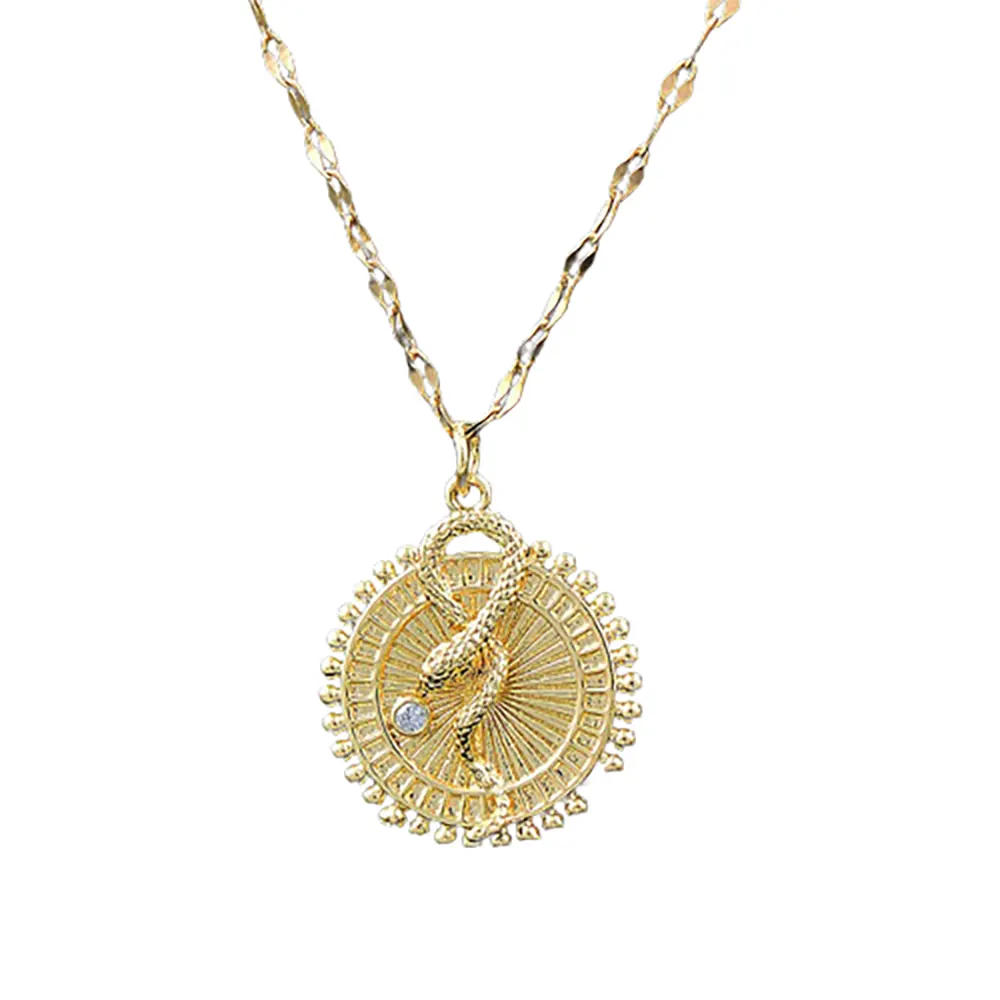 Gold Zodiac Snake Pendant Gold Snakes Store™