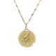 Gold Zodiac Snake Pendant Gold 18" | 45cm 316L Stainless Steel Snakes Store™