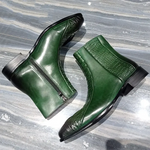 Green Snakeskin Boots - Vignette | Snakes Store