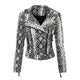 Grey Snake Print Jacket grey Snakes Store™