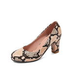 Snakeskin Pumps Block - Vignette | Snakes Store