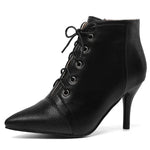 Black Snakeskin Booties - Vignette | Snakes Store