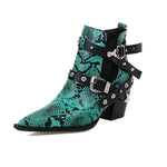 Snakeskin Cowgirl Boots - Vignette | Snakes Store