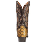 Snakeskin Cowboy Boots Square Toe - Vignette | Snakes Store