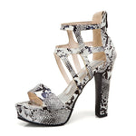 Snakeskin High Heels - Vignette | Snakes Store