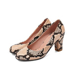 Snakeskin Pumps Block - Vignette | Snakes Store