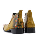 Yellow Snakeskin Boots - Vignette | Snakes Store