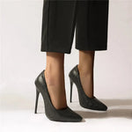 Black Snakeskin Pumps - Vignette | Snakes Store