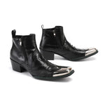 Black Snakeskin Boots - Vignette | Snakes Store