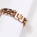 Rose Gold Snake Chain Bracelet - Vignette | Snakes Store