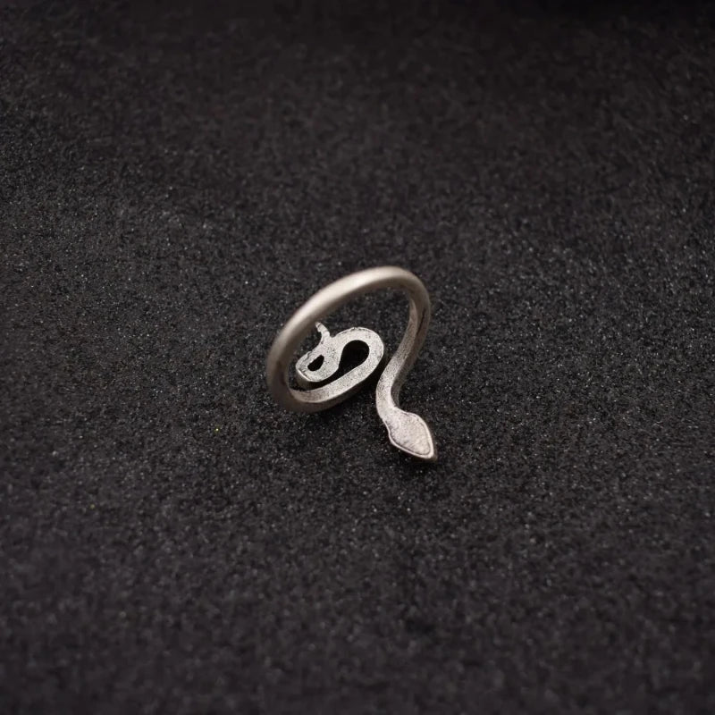 Isha Silver Snake Ring Snakes Store