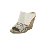 Snakeskin Peep Toe Wedge - Vignette | Snakes Store