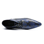 Blue Snakeskin Boots - Vignette | Snakes Store