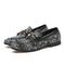 Black Snake Print Shoes Black Split Leather Snakes Store