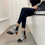 Snake Print Booties - Vignette | Snakes Store