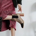 Snake Print Booties - Vignette | Snakes Store