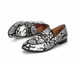 Black and White Snake Print Shoes - Vignette | Snakes Store