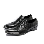 Snake Print Dress Shoes - Vignette | Snakes Store