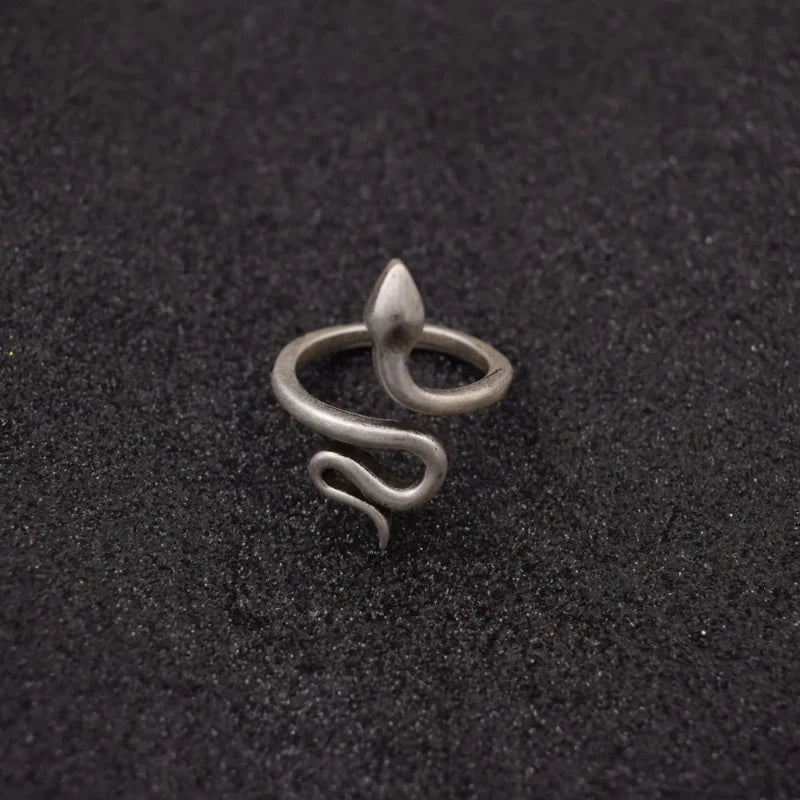 Isha Silver Snake Ring Snakes Store