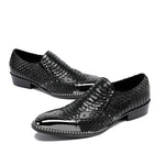 Snake Print Dress Shoes - Vignette | Snakes Store