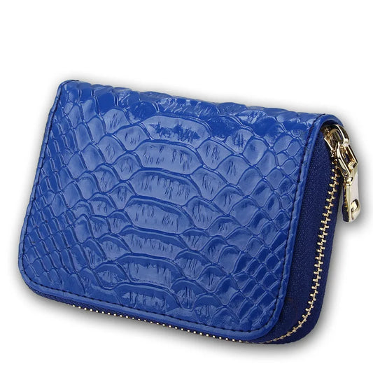 Woman Wallet Snake Pattern blue Snakes Store