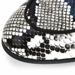 Black and White Snake Print Shoes - Vignette | Snakes Store