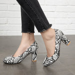 Snakeskin Pumps Block - Vignette | Snakes Store