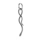 Hanging Snake Earrings 1 Piece Silver 316L Stainless Steel Snakes Store™