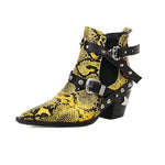 Snakeskin Cowgirl Boots - Vignette | Snakes Store