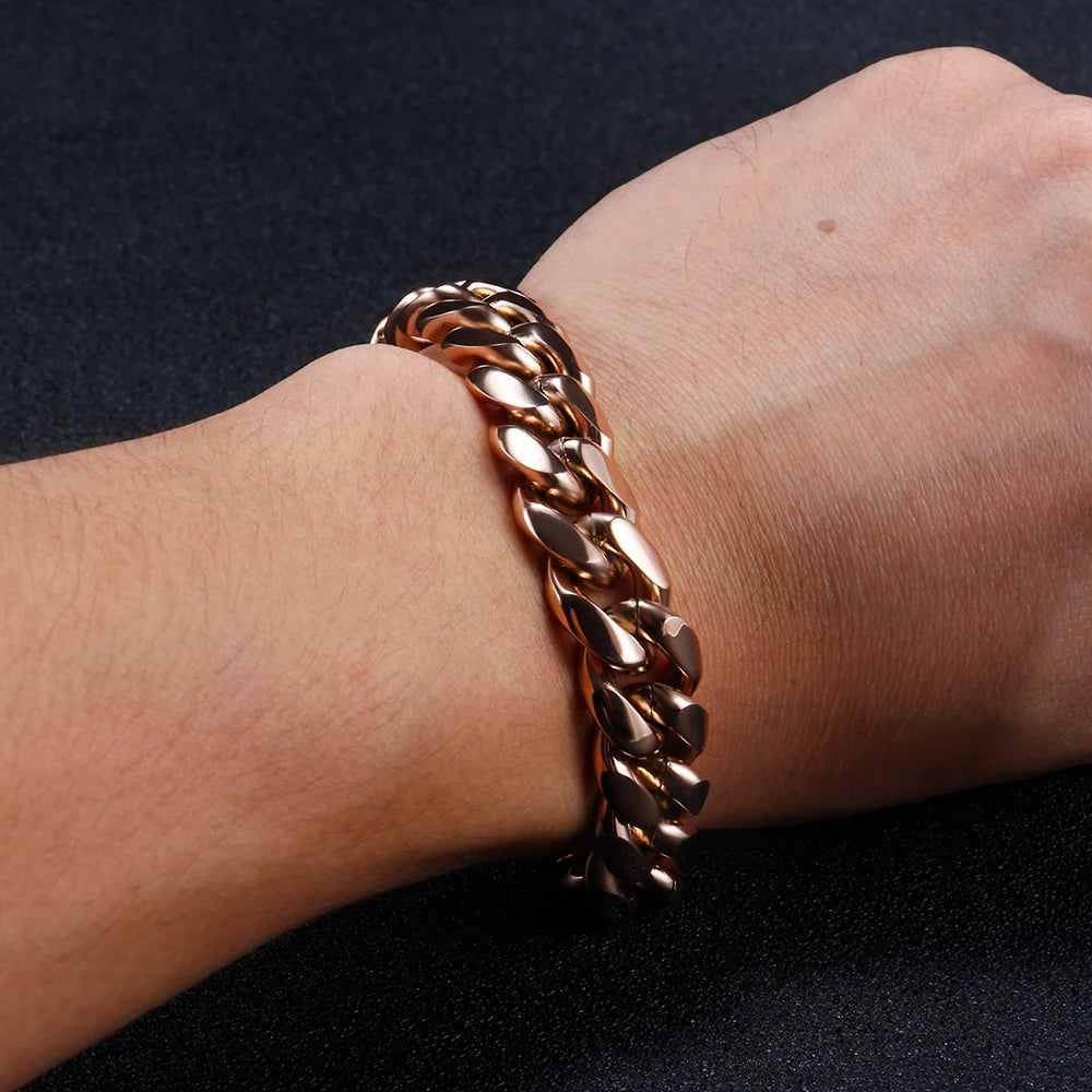 Rose Gold Snake Chain Bracelet Snakes Store™