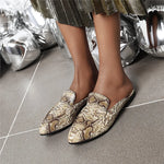 Snake Print Mules - Vignette | Snakes Store