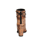 Womens Snakeskin Booties - Vignette | Snakes Store