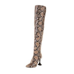 Python Thigh High Boots - Vignette | Snakes Store