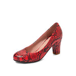 Snakeskin Pumps Block - Vignette | Snakes Store