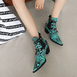 Snakeskin Cowgirl Boots - Vignette | Snakes Store