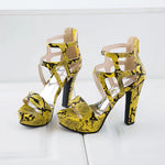 Snakeskin High Heels - Vignette | Snakes Store