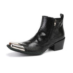 Black Snakeskin Boots - Vignette | Snakes Store