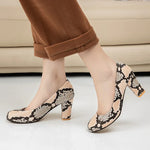 Snakeskin Pumps Block - Vignette | Snakes Store