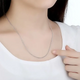 Long Silver Snake Chain