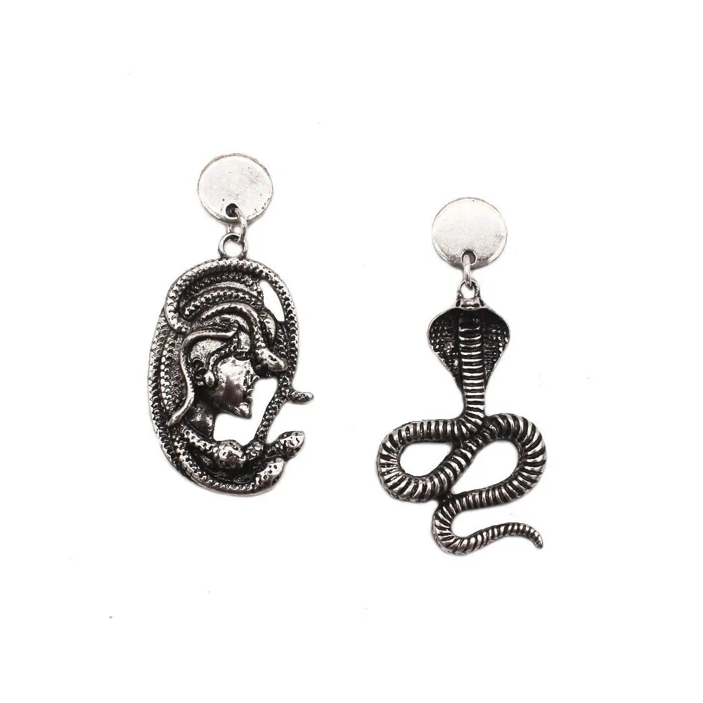 Medusa Stud Earrings Snakes Store™