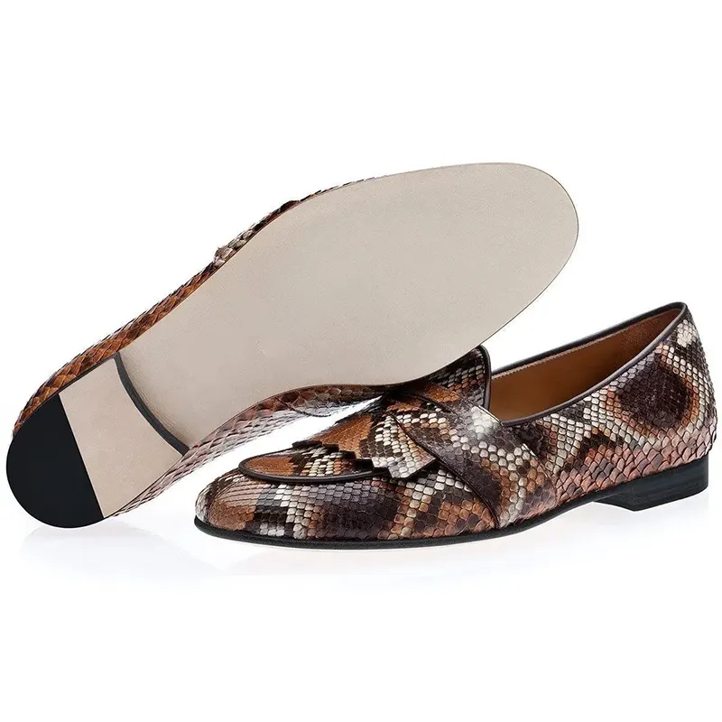 Men's Snake Loafers