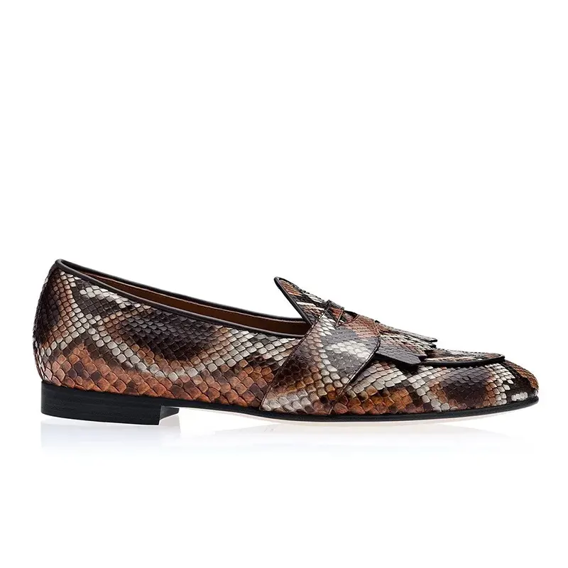 Men's Snake Loafers