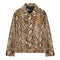 Men's Snake Print Jacket Brown Snakes Store™