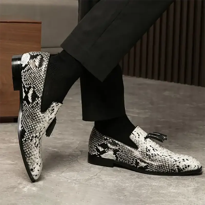 Mens Python Dress Shoes