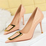 Pink Snakeskin Pumps - Vignette | Snakes Store