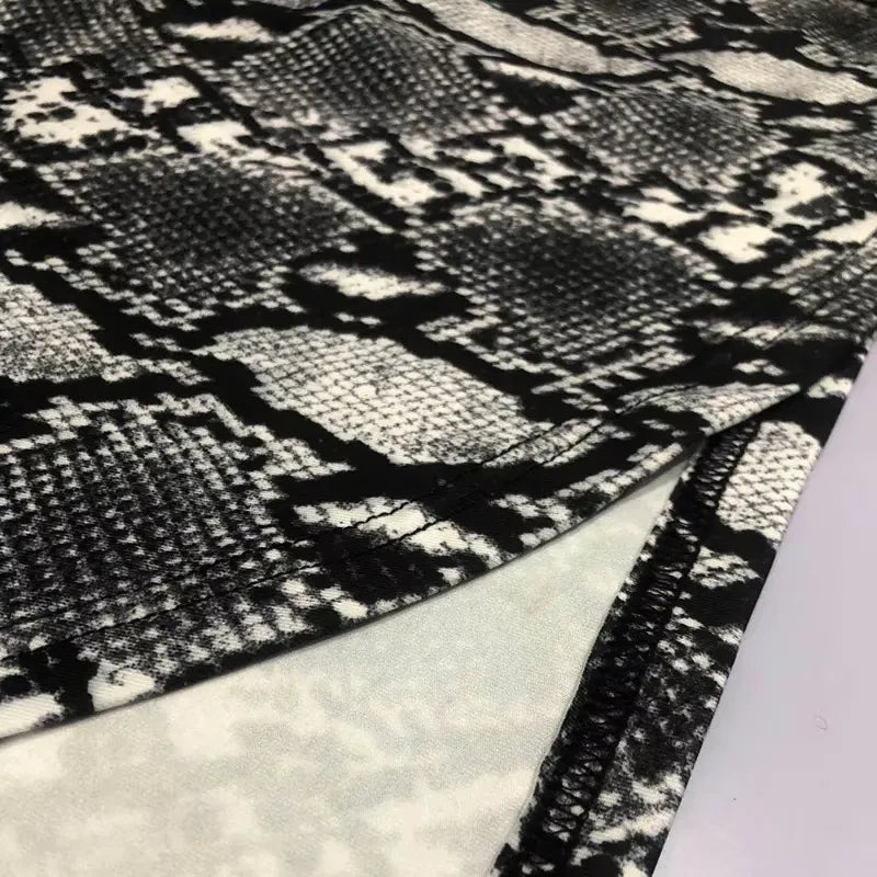 Plus Size Snake Print Dress Snakes Store™