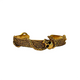 Python Skin Skull Bracelet Gold Copper Fits for all Snakes Store™