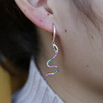 Rainbow Snake Earrings - Vignette | Snakes Store