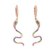 Rainbow Snake Earrings Rose Gold Fits for all Copper Snakes Store™