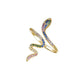 Rainbow Snake Ring Gold One fits for most 925 Sterling Silver Snakes Store™